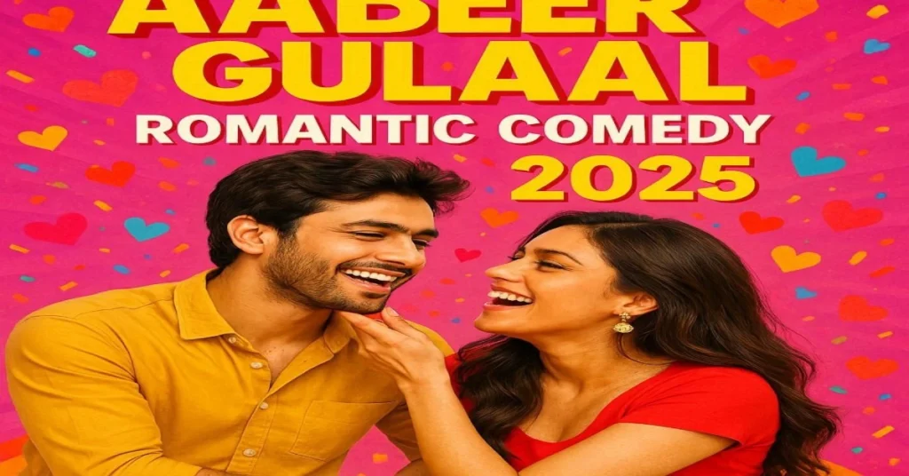 Aabeer Gulaal Romantic Comedy 2025 – Fawad Khan and Vaani Kapoor playful scene