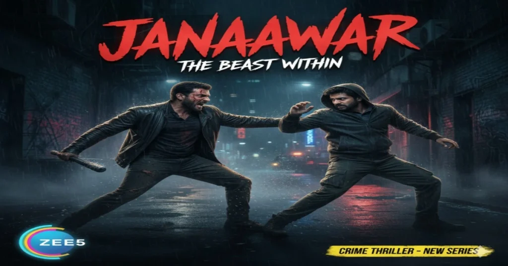 Janaawar Crime Thriller Series Review 2025 featuring Bhuvan Arora & Bhagwan Tiwari on ZEE5