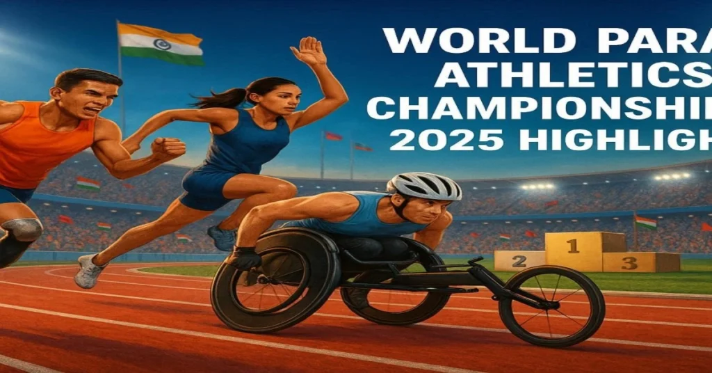 World Para Athletics Championships 2025 Highlights – Medal Winners & Indian Athletes